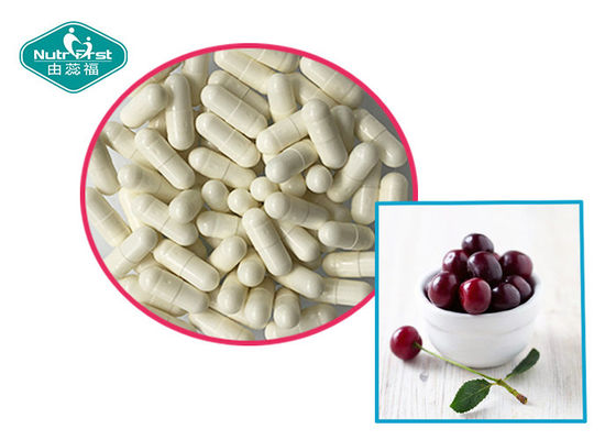 China 100% Natural Tart Cherry 500mg Capsule For Protecting Gout and Energy Support supplier
