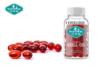 Private Label Most Popular Formula Krill Oil Plus Phospholipids Capsules For Heart And Brain Dietary Supplements